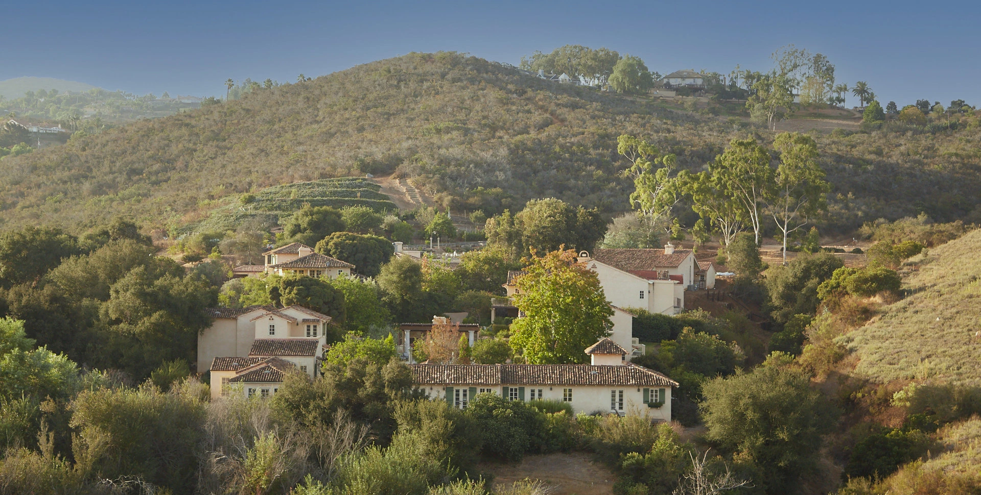 Cal-a-Vie Health Spa aerial view