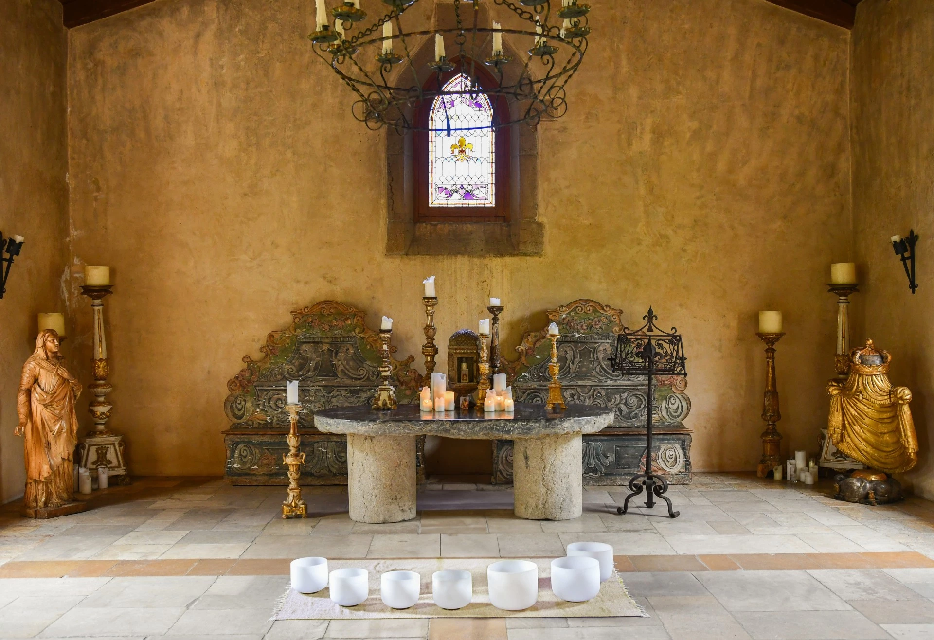 Sound healing chapel